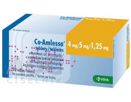 Co Amlessa 4 mg. / 5 mg. / 1.25 mg . 30 tablets